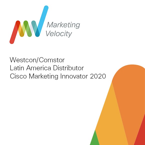 Comstor fue reconocida con el premio Innovator of the Year en el Cisco Marketing Velocity 2020.